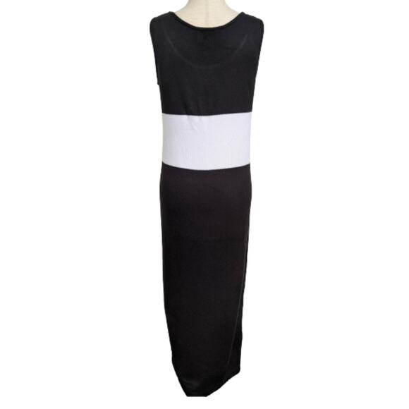 St. John Sport Color Block Knit Maxi Dress S - Picture 7 of 10